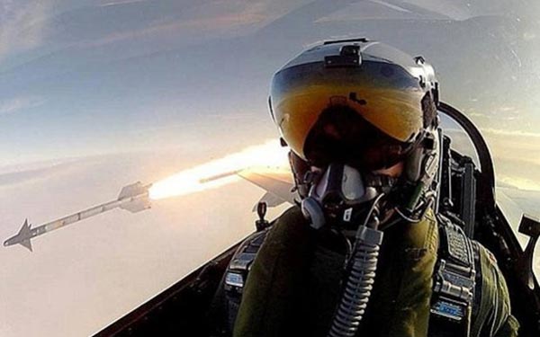 Danish Fighter Pilot Selfie