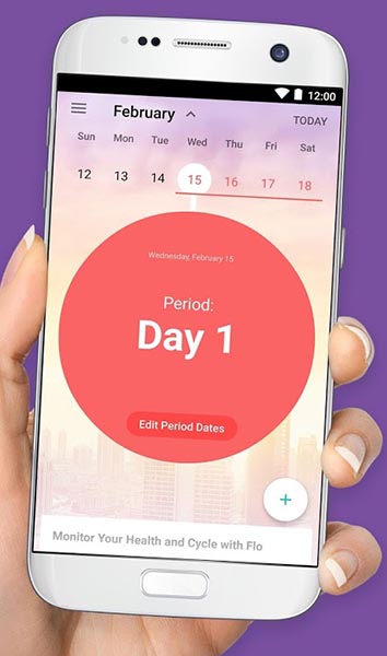 Flo Period & Ovulation Tracker Mobile App