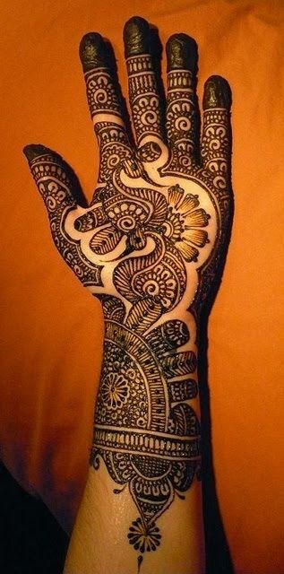 Peacock Mehandi Design