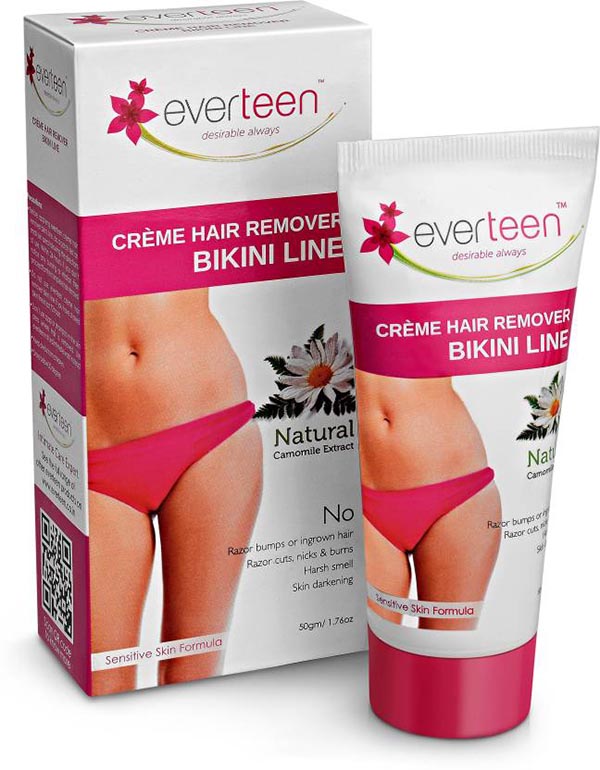 Everteen Creme Bikini Line Hair Remover Cream - Product Review