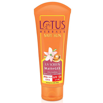 Lotus Herbals Safe Sun Matte Gel